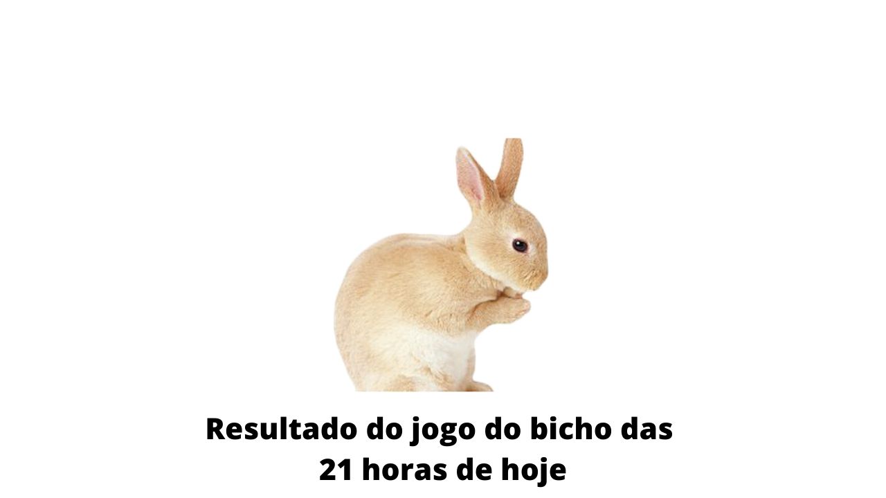 Resultado do jogo do bicho das 21 horas de hoje 20-03-2020