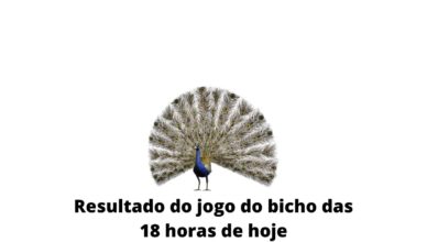 Resultado do jogo do bicho das 18 horas de hoje 03-04-2020