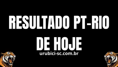 Resultado PT-RIO de hoje